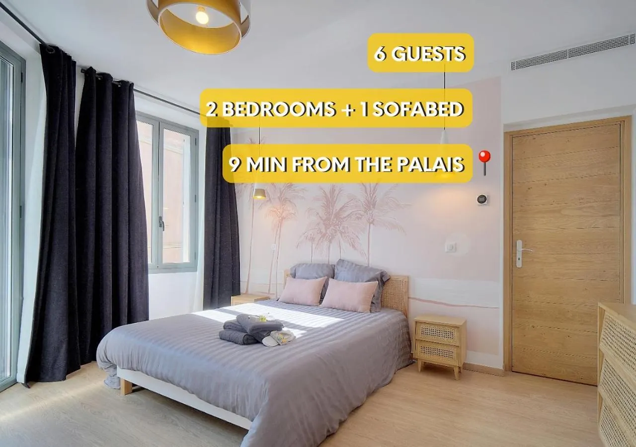 Superb Flat With 2 Bedrooms Near Palais Croisette 3P2 Cannes